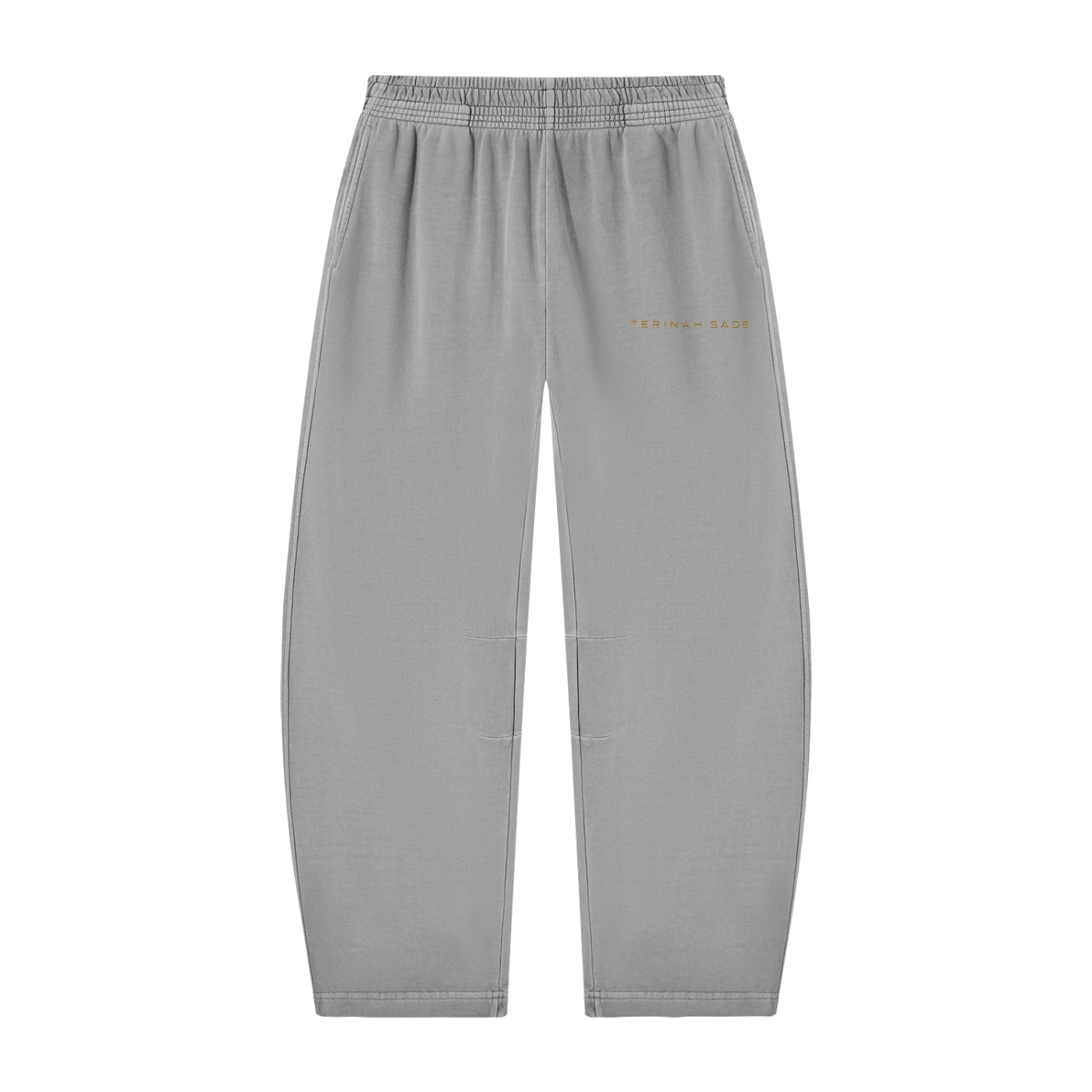 Unisex Vintage Washed Barrel Leg Sweatpants