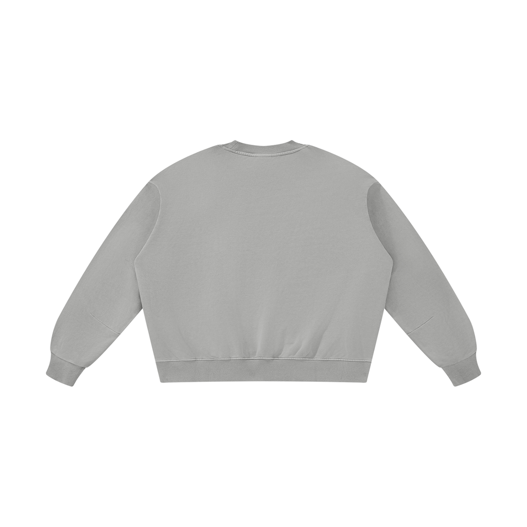 Unisex Boxy Vintage Washed Sweatshirt