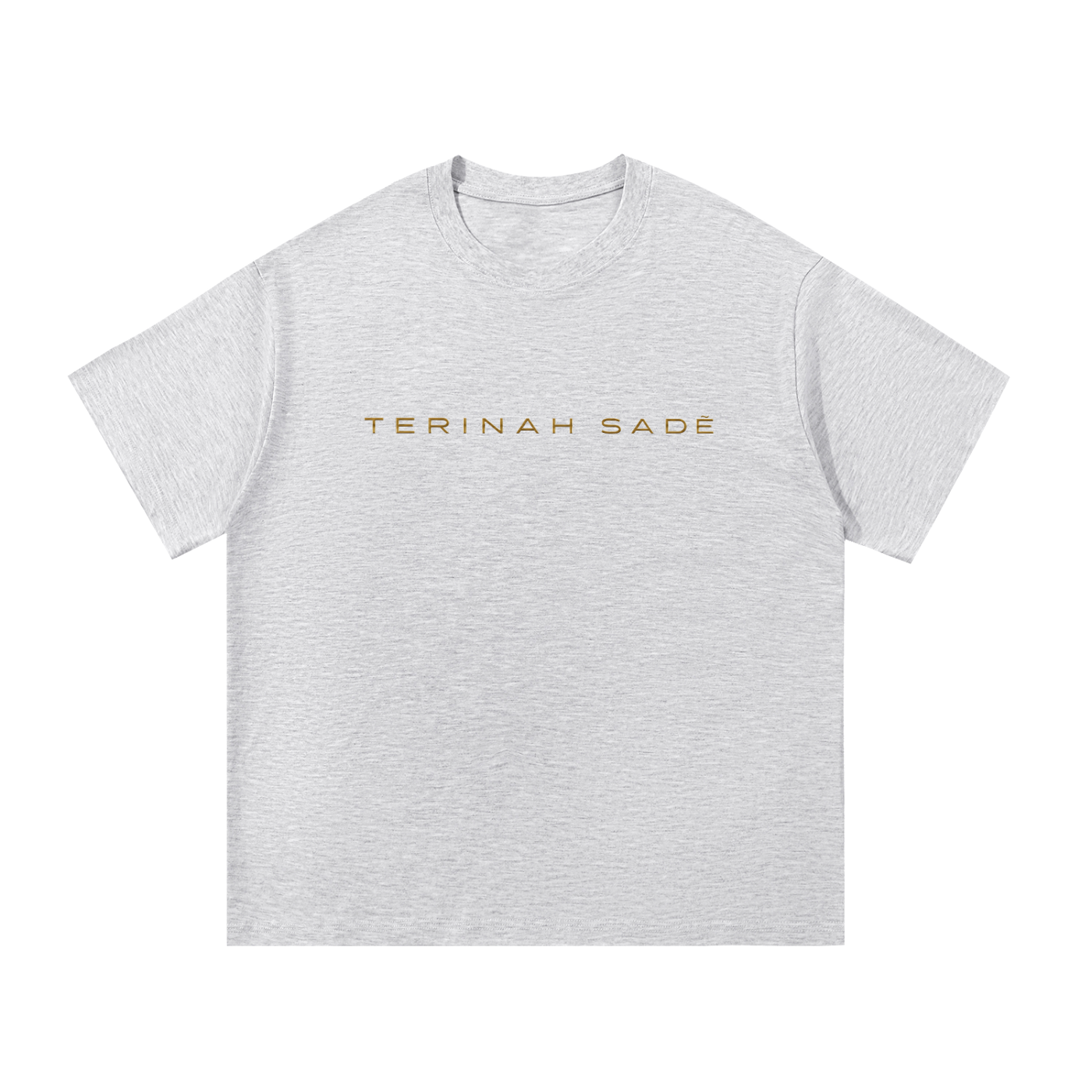 White ODMPOD Essential Cotton T-Shirt laid flat, showing crew neck and short sleeves, soft cotton fabric.