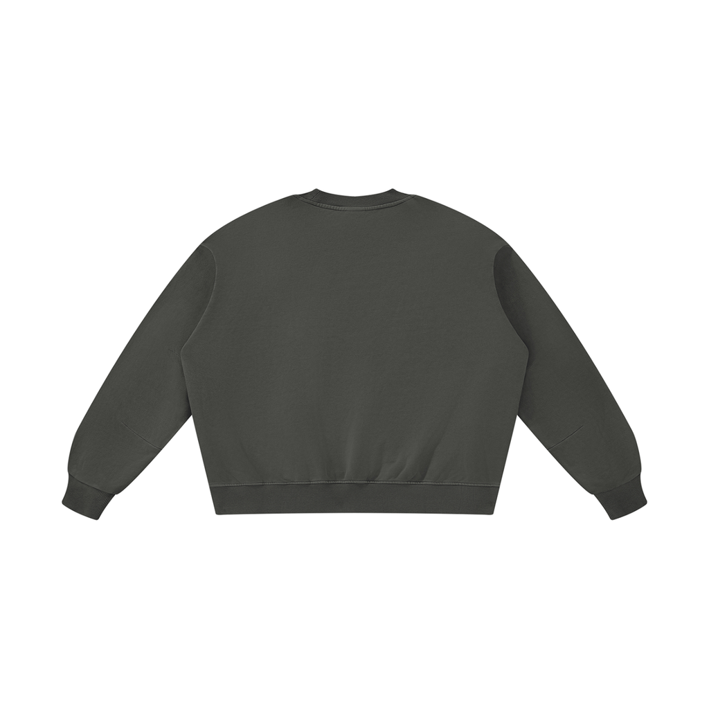 Unisex Boxy Vintage Washed Sweatshirt