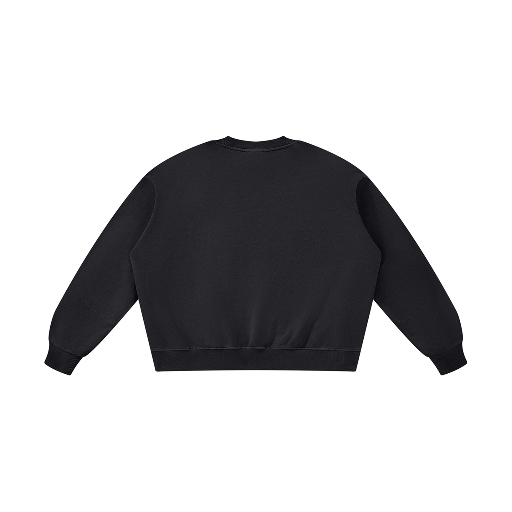 Unisex Boxy Vintage Washed Sweatshirt