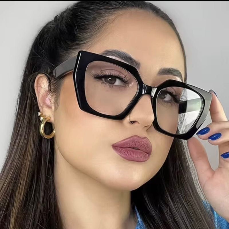 Retro Square Blue Light Glasses